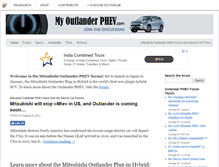 Tablet Screenshot of myoutlanderphev.com